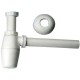 Siphon plastique blanc 1 1/4"
