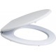 Abattant WC Venezia blanc, avec SSK