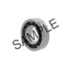 Roulement à double rangée de billes 3303 -B-TV-C3 ID 17mm AD 47mm Largeur 22,2mm NKE