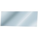 Racloir rectangulaire, Argent, 120x60x0,6mm 37/120