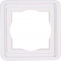 Cadre prise VISION 1-fach, arkt., pour senkr./