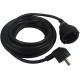 Cable H05VV-F 3G 1,5 10 m noir