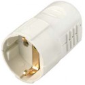 Raccord électrique , blanc (Par 10)