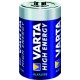 Piles High Energy D, 16500mAh, 1 pièces. VARTA (Par 20)