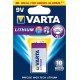 Piles PROFESSIONAL 9V E-Block, 1-er Bli. Lithi.