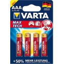 Pile VARTA MAX TECH AAA, 4-er Blister DE