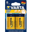 Piles LONGLIFE Mono 2-er Blister D Varta (Par 10)