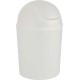 Poubelle avec couvercle Arktis blanc