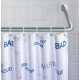Wenko 19215100 Barre d'angle Universelle épais 20 mm Chrome 80 x 80 90 x 90 cm