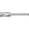 Jeu de fraises sur tige HSS 6 mm 3 pièces. A-C-K Ø 6mm. Denture Z3 Cheval