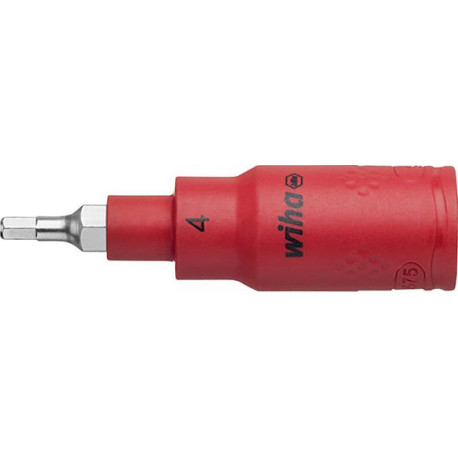 Embout de tournevis 3/8 à six pans creux VDE 8x75mm Wiha