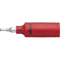 Embout de tournevis 1/4 à six pans creux VDE 8x65mm Wiha