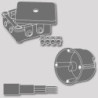 Embouts 0.5qmm pour QUADRO-Plus Bandware a 500 pièces Jokari