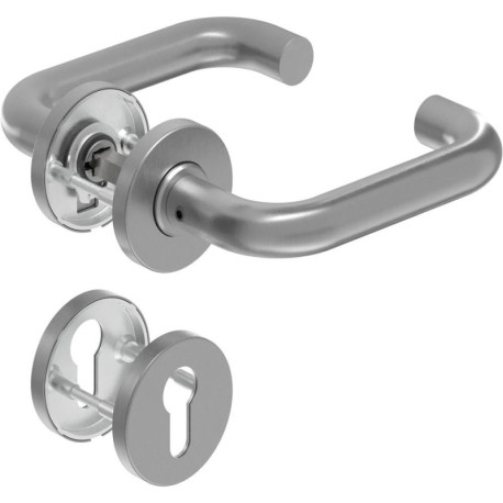 Poignée porte DD-Grt. ER 9 mm forme U. FS. PZ Forme en U. FS. PZ