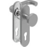 Poignée porte WE-Grt. ER 9 mm RS forme U. Raccord court. FS. PZ Forme en U. Court. FS. PZ