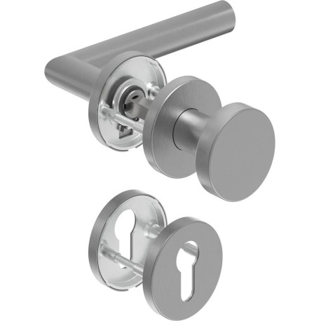 Poignée porte WE-Grt. ER 9 mm RS forme L. FS. PZ Forme en L. FS. PZ