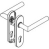 Poignée porte DD-Grt. ER 8 mm forme L. Court. PZ Forme L. Court. PZ