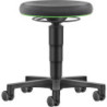 Tabouret pivotant Supertect hauteur d'assise 450 - 650 mm avec roulettes