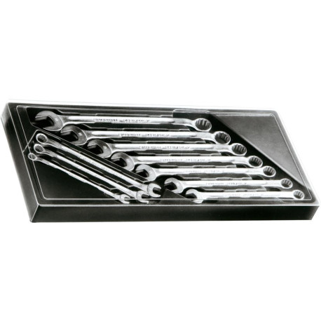 Jeu de clés mixtes DIN3113B 8-19mm 10 pièces Stahlwille