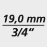 Embout de tournevis 3/4 T90x80mm Stahlwille