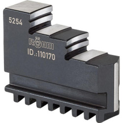 Jeu de trois mors DIN6350DB400mm RÖHM