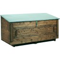 Boite en bois 750 l, 1840x800x900mm