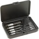 Jeu d'extracteurs de tarauds, 3 fentes, en coffret, Modèle : M4-M12 pour tarauds à main, Taille de filetage M4 M5 M6 M8 M10 M12
