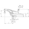 Elément de serrage de force déplaçable7600-30 M12x14 AMF