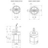 Pince hydraulique sans unité de compensation 25-30 bar AMF