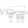 Elément de serrage plat 6496 M16x20mm AMF