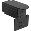 Couverture latérale. Rainures en T6486AS 16mm AMF