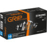Gant jetable Grip.nitrile.non poudré. noir.taille.10. boîte-50 pièces