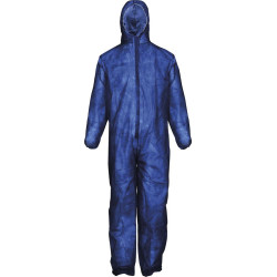 Combinaison de protection. PP. 50g/qm. bleu. Taille L