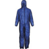 Combinaison de protection. PP. 50g/qm. bleu. Taille L