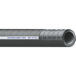 Tuyau d'aspiration/de refoulement chimie Superchem UPE/EN ID 63 mm (Par 40)