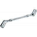 Double clé a douille articulée 12x13mm Gedore