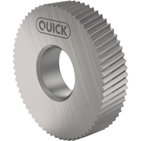 Roue moletée PM BL 15Grad 8.9x2.5x4 H7 P0.5 QUICK