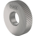 Roue moletée PM BL 15Grad 14.5x3x5 H7 P0.8 QUICK