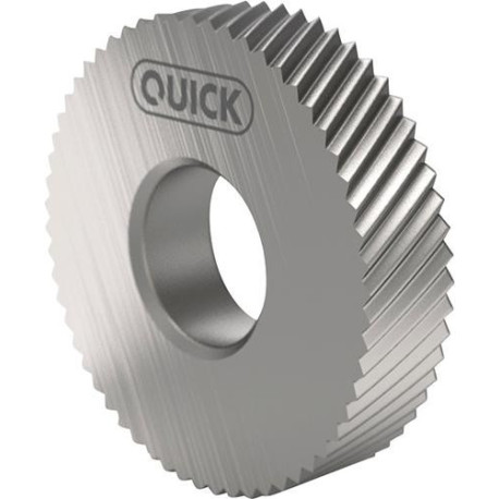Roue moletée PM BL 30Grad 14.5x3x5 H7 P0.5 QUICK