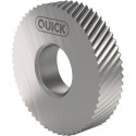 Roue moletée PM BL 30Grad 14.5x3x5 H7 P0.6 QUICK