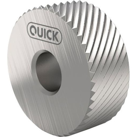 Molette PM BL 45Grad 20x8x6 G7 P1.5 avec chanfrein QUICK