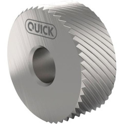 Roue moletée PM BR 45Grad 20x8x6 G7 P1.2 avec chanfrein QUICK