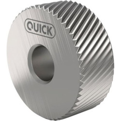 Roue moletée PM BL 30Grad 20x8x6 G7 P1.5 avec chanfrein QUICK