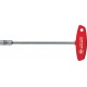 Clé a douille 6 pans avec manche en T - 9 x200mm - Wiha