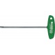 CLE MALE TORX CHROMEE MANCHE EN T T 10x1
