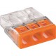 Bornes de raccordement VDE Wago-COM. 3x0,5-2,5qmm or. 6St