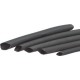 Gaine thermo rétractable 1m noir de 3,2 a 1,75mm (Par 10)