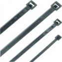 Serre cable nylon noir, 98 X 2,5