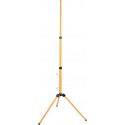 Trépied pour projecteur LED, halogène, réglable jusqu'à 1,80 m, jaune, 46650 - as – Schwabe
