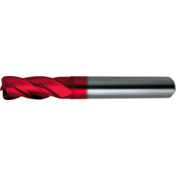 Fraise à queue longue DIN6527VHM FIRE queue HA Z4 20/2mm GÜHRING